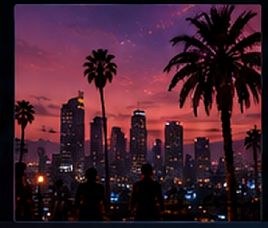Los Santos nocą